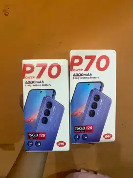 Itel P70 Ram 8/128GB Terbaru Dan Termurah