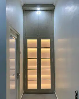 Interior Desain KITCHENSET  Backdrop Tv - Design Wardrobe Kitchen Set