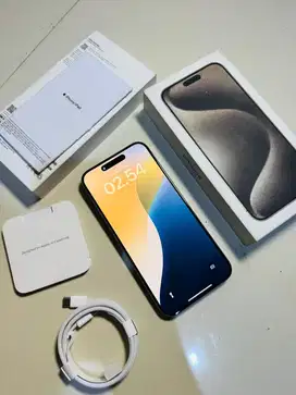 Iphone 15 promax 256 natural ibox garansi