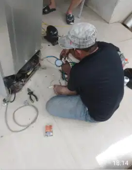Jasa service ac kulkas freezer bok
