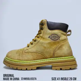 Sepatu Boots Pria Kulit Dickies Original Size 41