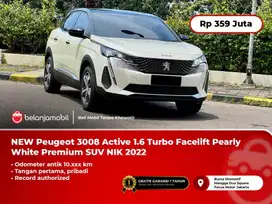 [KM ANTIK]NEW Peugeot 3008 Allure Active 1.6 Turbo White SUV 2022/2023