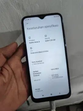 Xiaomi note 8 4/64 hp casan