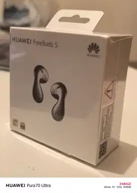 SEALED: HUAWEI FREEBUDS 5 WARNA SILVER