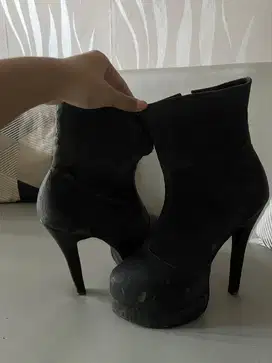 High Heels Boots Wanita