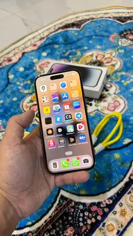 Jual iphone 14 pro 128 ibox mulusss no lecet