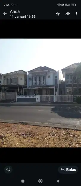 Dijual cepat rumah minimalis di boulevard kota wisata