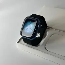 Apple Watch Series 7 45 Blue iwatch Battery Health 80%