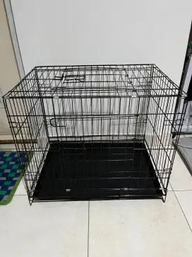 Kandang Besi Kucing dan Tempat Tidur Pororo