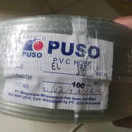 Selang Aerator Aquarium 3/16 merk Puso 1 Rol - 100 meter
