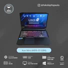 ACER NITRO AN515-57 INTEL i5-11400H RAM 8GB SSD 512GB RTX 3050 4GB