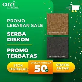 SPESIAL PROMO Vinyl taco motif stone tebal 3mm | Vinyl tile