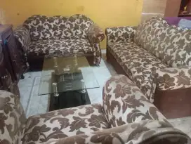 Sofa kursi coklat