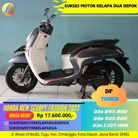 HONDA NEW SCOOPY FASHION 2023 CASH/KREDIT DP MURAH SYARAT MUDAH