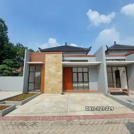 Rumah Baru Siap huni akses jln besar 10 menit Tol Cimanggis Promo DP0