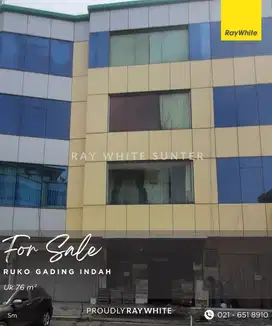 Dijual Ruko Gading Indah 4 Lantai