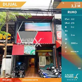 TURUN HARGA DIJUAL Ruko di Suhat, 0 Jalan Raya
