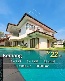kemang rumah dalam townhouse siap huni, aman dan tenang