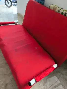 Dijual cepat sofa bed