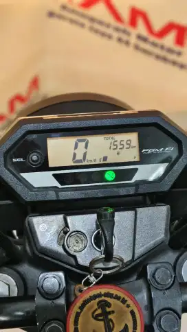 Km 1500 Honda CB Verza 150 tahun 2021 Hitam doff