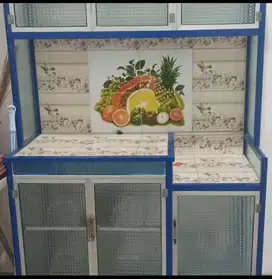 Rak Piring 3 Pintu Stainless