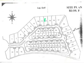 DIJUAL TANAH GRAHA FAMILI GOLF VIEW WOW