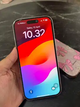 Iphone 15 pink 128gb fullset no minus