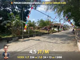 Tanah Cantik di dalam Perumahan jalan GTA timur Java Village Resort
