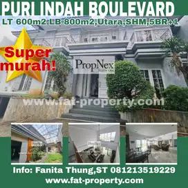 Dijual/Disewakan rumah komersil di Puri Indah boulevard sederetan