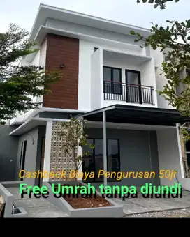 Rumah Konsep Islami dekat Summarecon, DP 0%