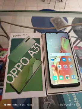 Oppo A31 6/128gb bekas fullset normal bisa Tukar Tambah