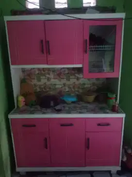 Jual rak piring kayu
