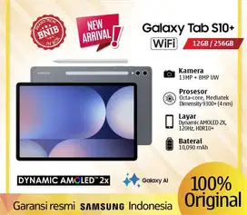 Samsung Galaxy Tab S10 Plus S10+ Wifi 12/256GB Garansi Resmi