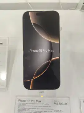 IPHONE 16 PRO MAX. CICILAN DENGAN HOME CREDIT FREE 2X CICILAN