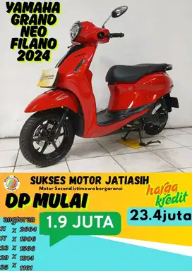 YAMAHA GRAND FILANO NEO 2024 KM RENDAH BISA CASH DAN KREDIT
