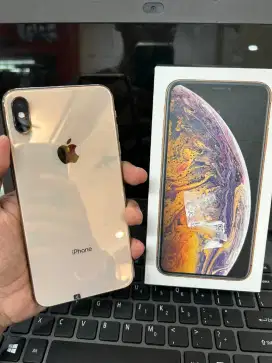 iphone xs max 256gb fulset dual sim fisik sinyal all operator