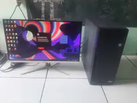 Komputer pc + Monitor