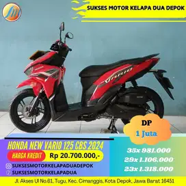 HONDA NEW VARIO 125 CBS 2024 CASH/KREDIT ANGSURAN PALING MURAH