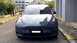 km antik 500 perak tesla mode y long range awd 2022 abu metalik