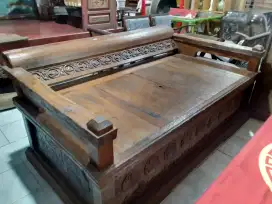 Reesban Ukir Kayu Jati Lawas + Box