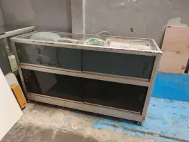 Etalase Kaca / Etalase Handphone / Etalase Pulsa