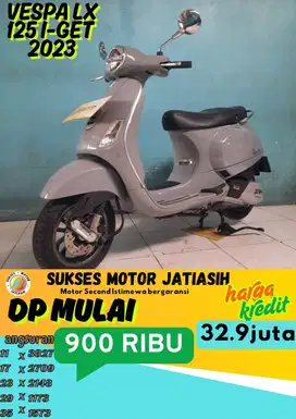 VESPA LX 125 I-GET 2023 KM RENDAH BISA CASH DAN KREDIT