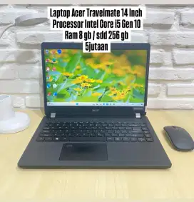 Jual cepat Laptop Acer Travelmate 14 Inch