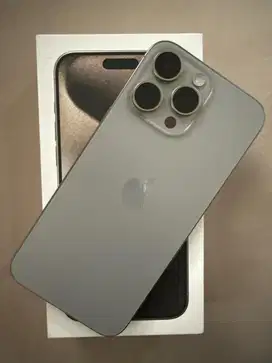 Dijual Iphone 15 Pro Max 256GB Natural Titanium