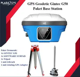 GPS GEODETIC GINTEC G50 LASER BASE ROVER GNSS RTK - BASE STATION
