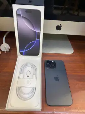 iPhone 16 Pro Max 256GB Garansi inter 15/02/2026 beacukai BH 100%