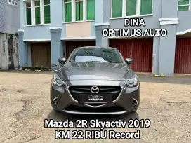 Mazda 2 R Skyactiv 2019 AT, Low Km, Pajak Panjang