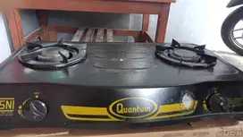 Kompor gas Quantum 2 tungku