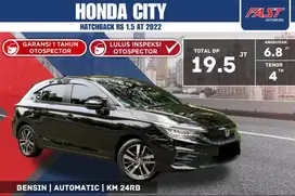 HONDA CITY HATCHBACK RS 2022 1.5 AT LOW KM.24RB & PAJAK PANJANG #F1ST