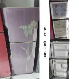 Kulkas 2pintu PANASONIC bekas bergaransi